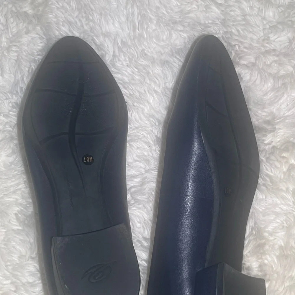 Easy Spirit Caldise navy blue pointed toe pumps size 10M